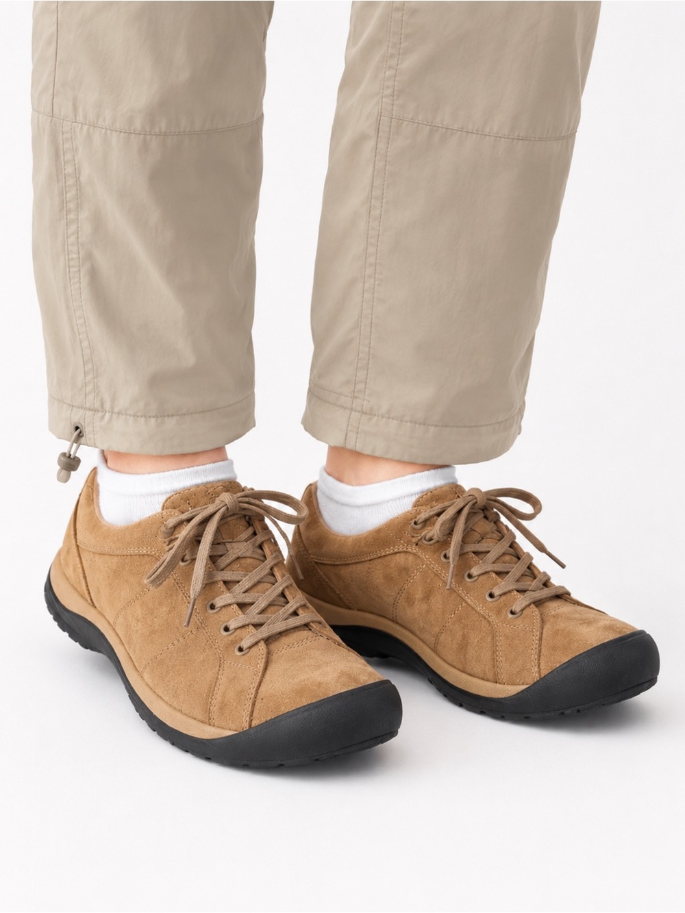 Size 8.5 KEEN Women’s Presidio Brown Nubuck Leather Oxford Shoes